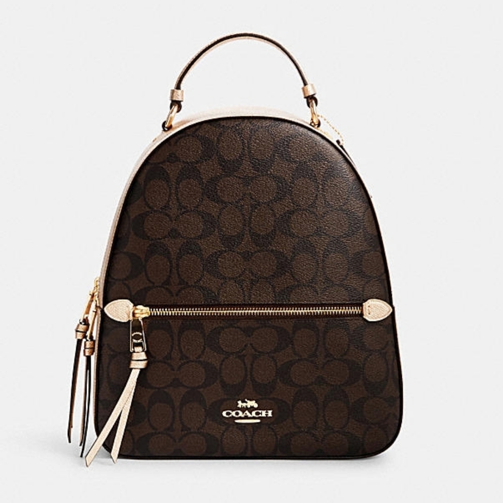 Coach Jordyn backpack in signature canvas